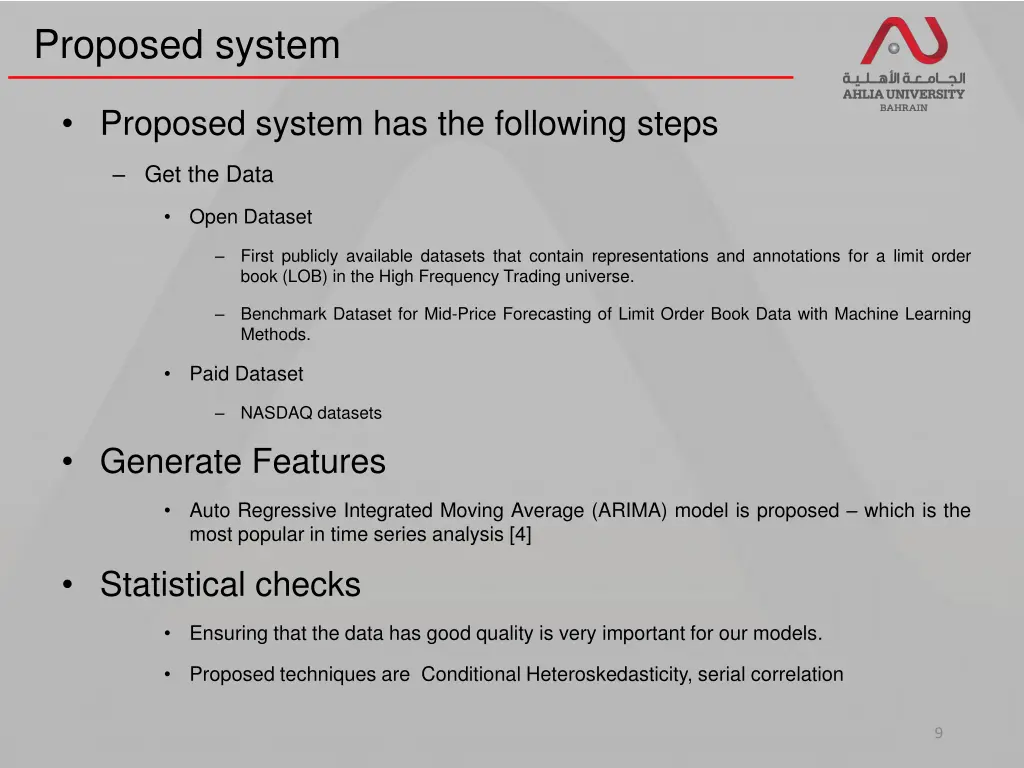 proposed system