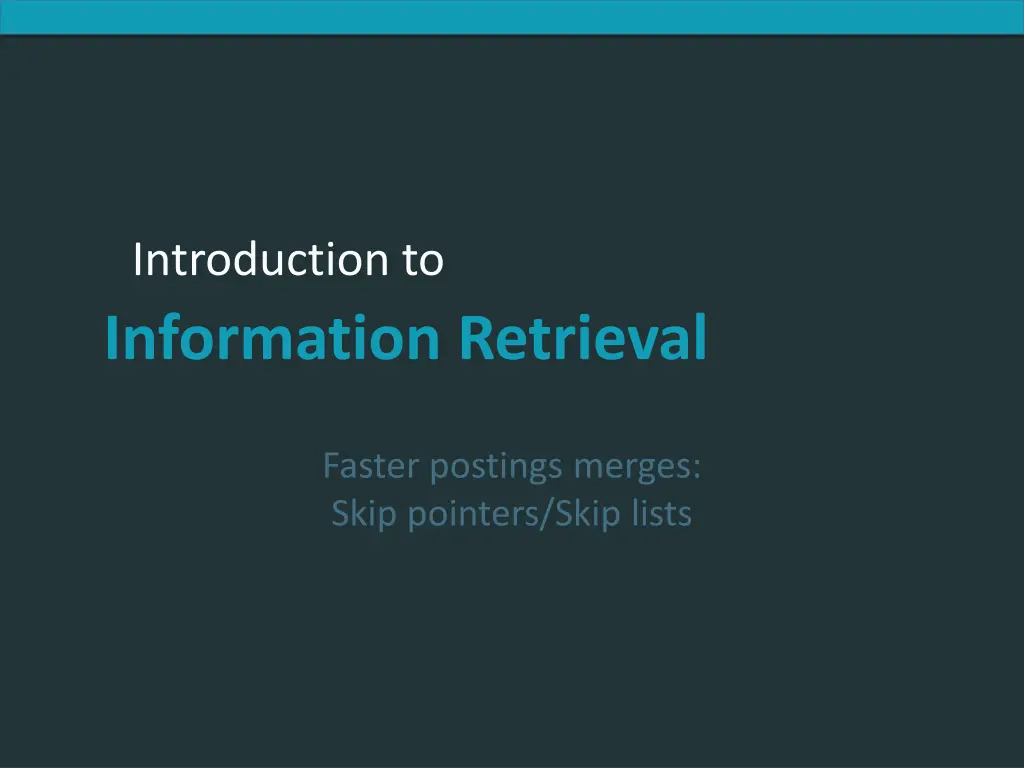 introduction to information retrieval 1