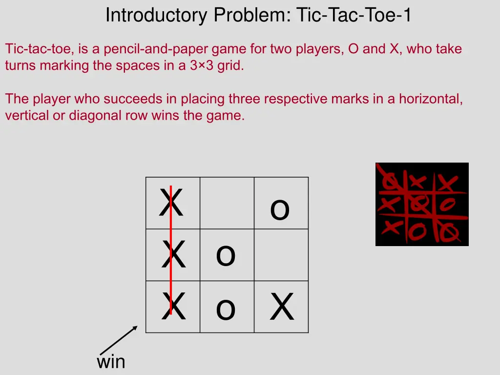 introductory problem tic tac toe 1