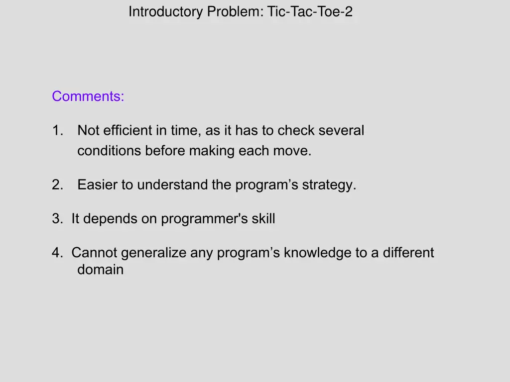 introductory problem tic tac toe 2 2