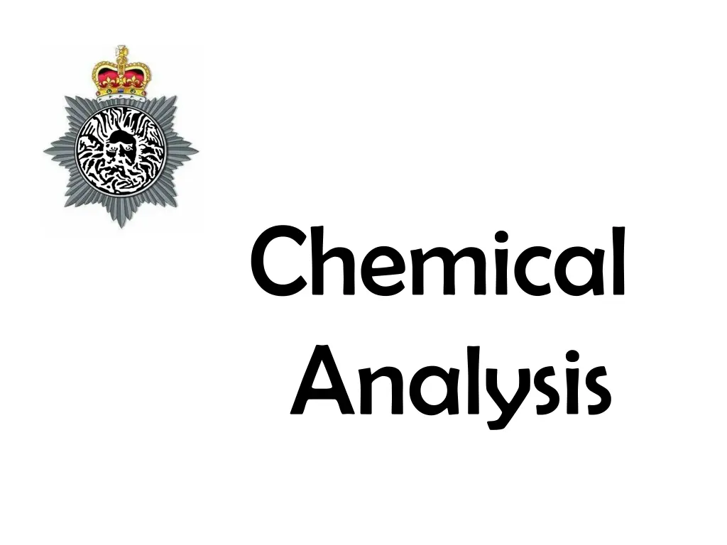 chemical analysis