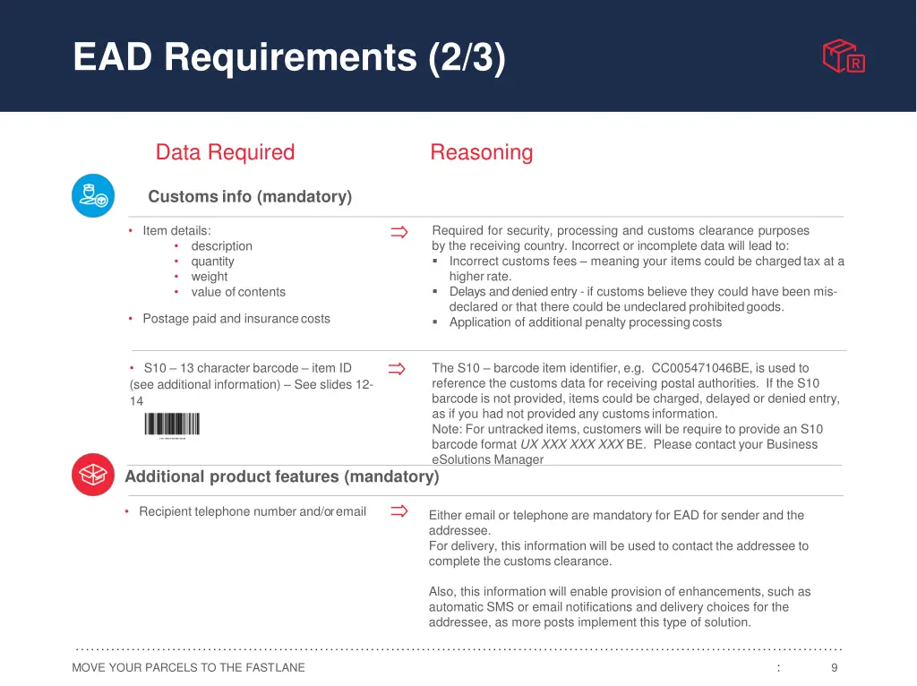 ead requirements 2 3