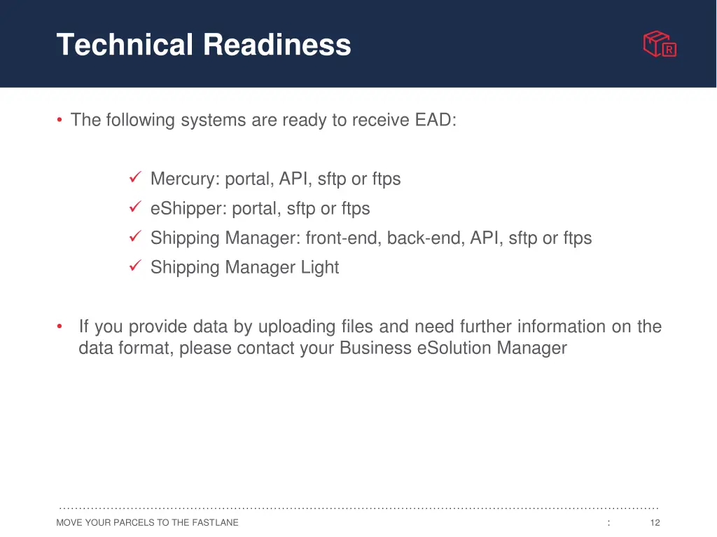 technical readiness