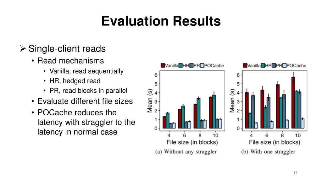 evaluation results 1