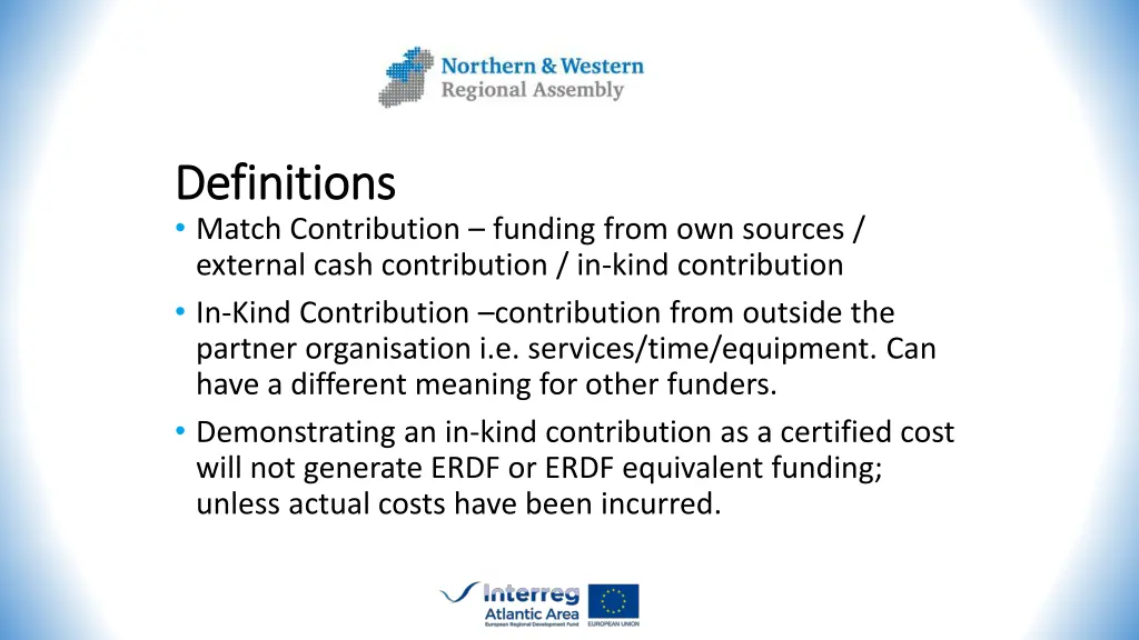 definitions definitions match contribution