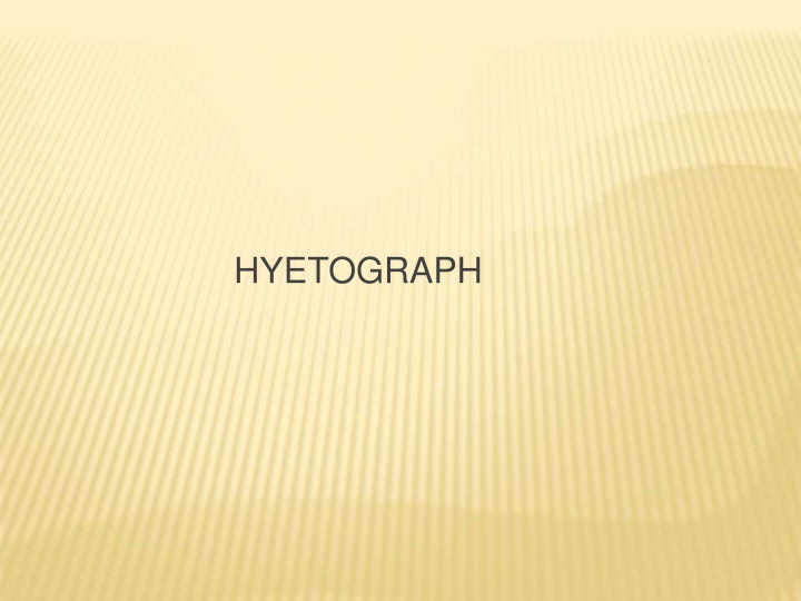 hyetograph