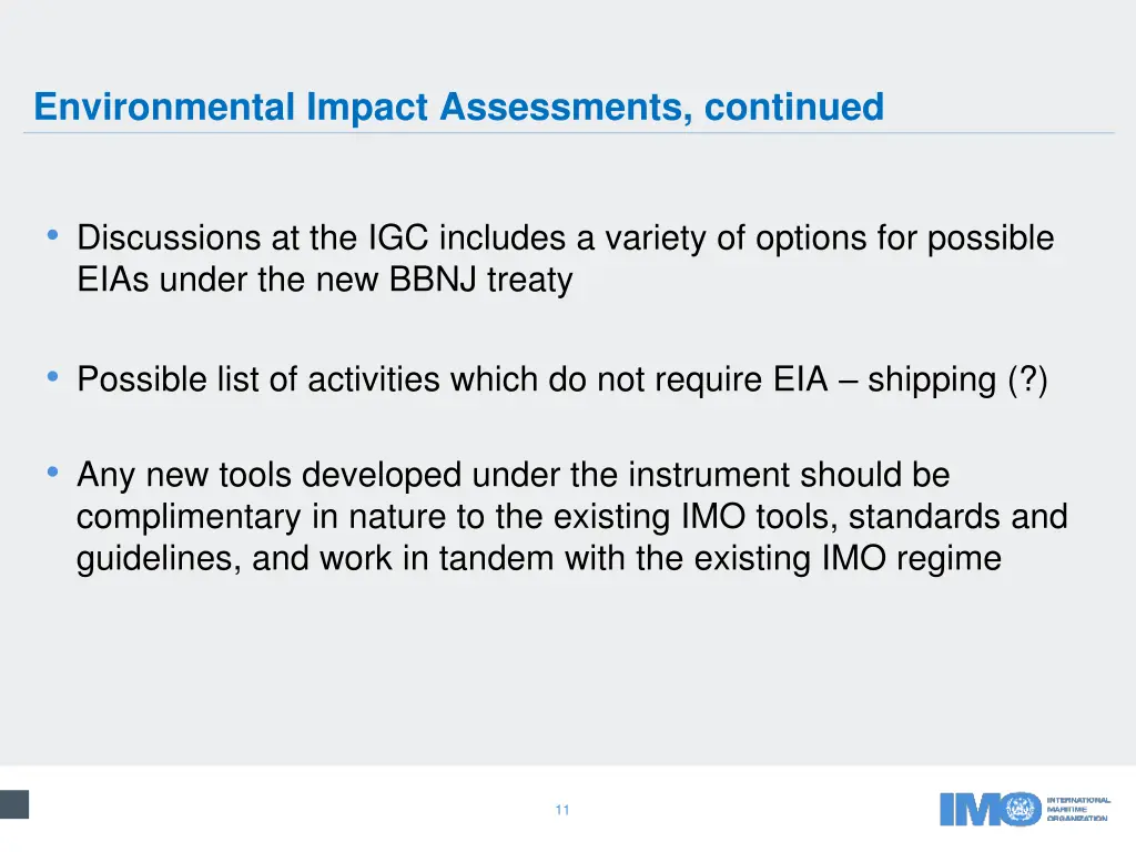 environmental impact assessments continued 1