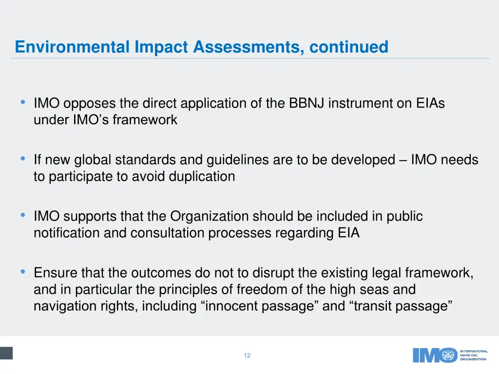 environmental impact assessments continued 2