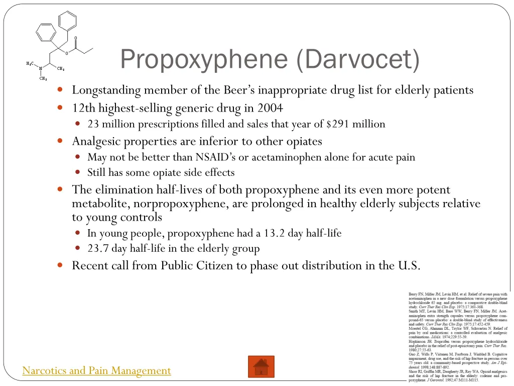 propoxyphene darvocet