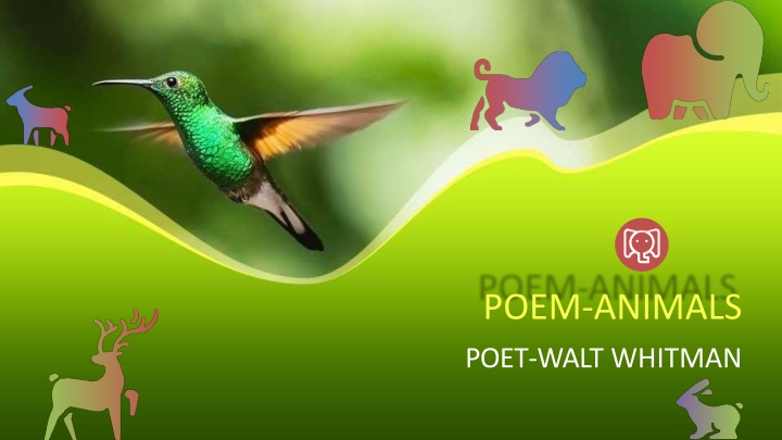 poem animals