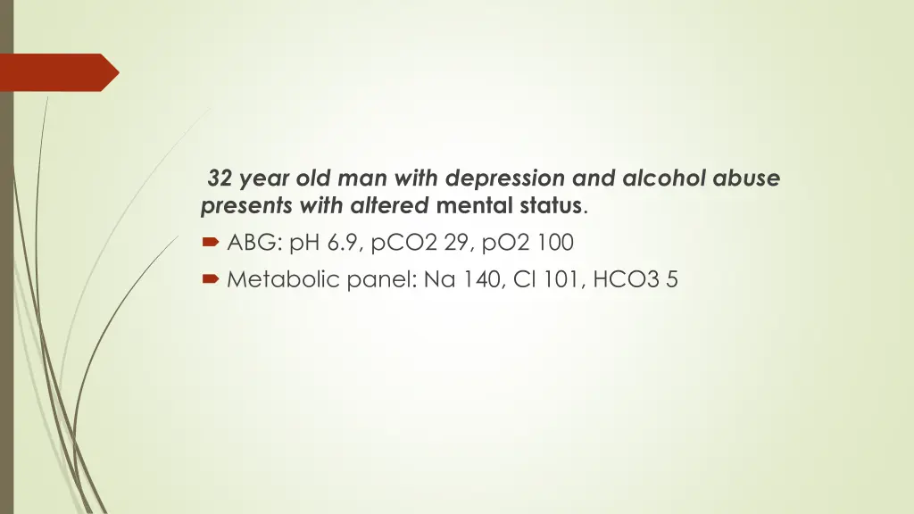 32 year old man with depression and alcohol abuse