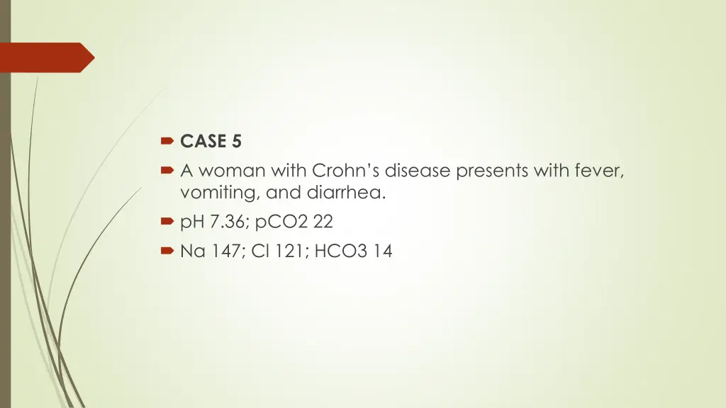 case 5 a woman with crohn s disease presents with