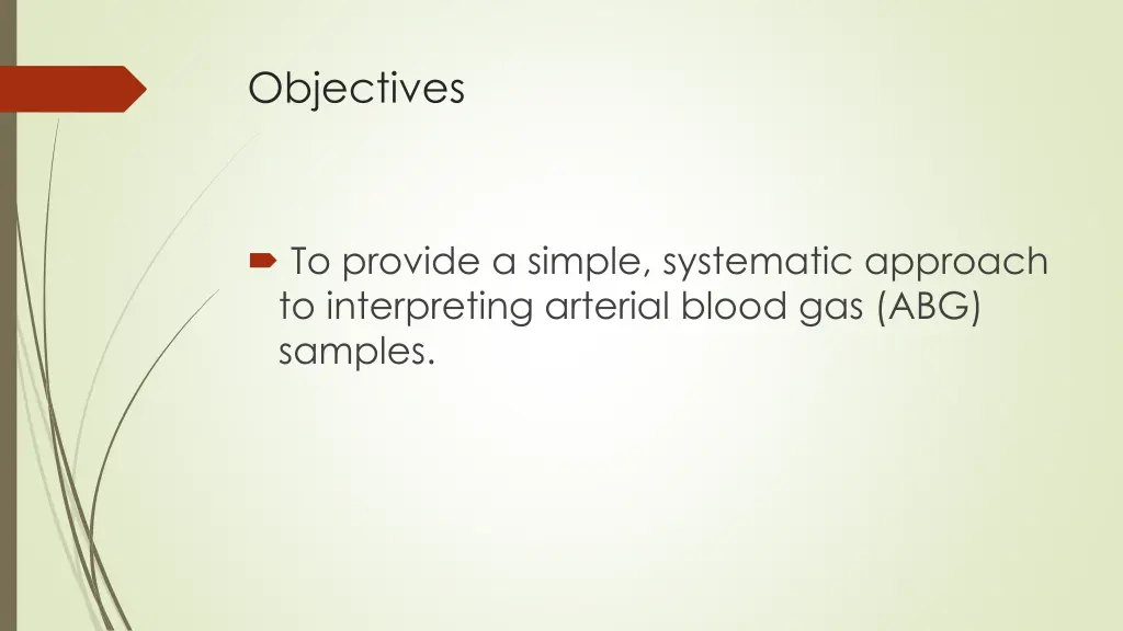 objectives