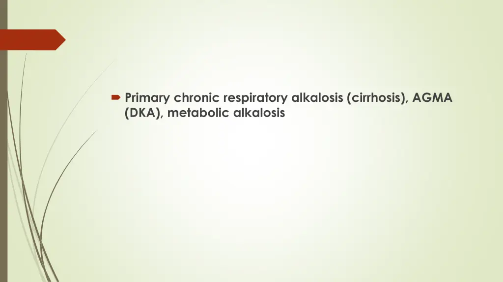 primary chronic respiratory alkalosis cirrhosis