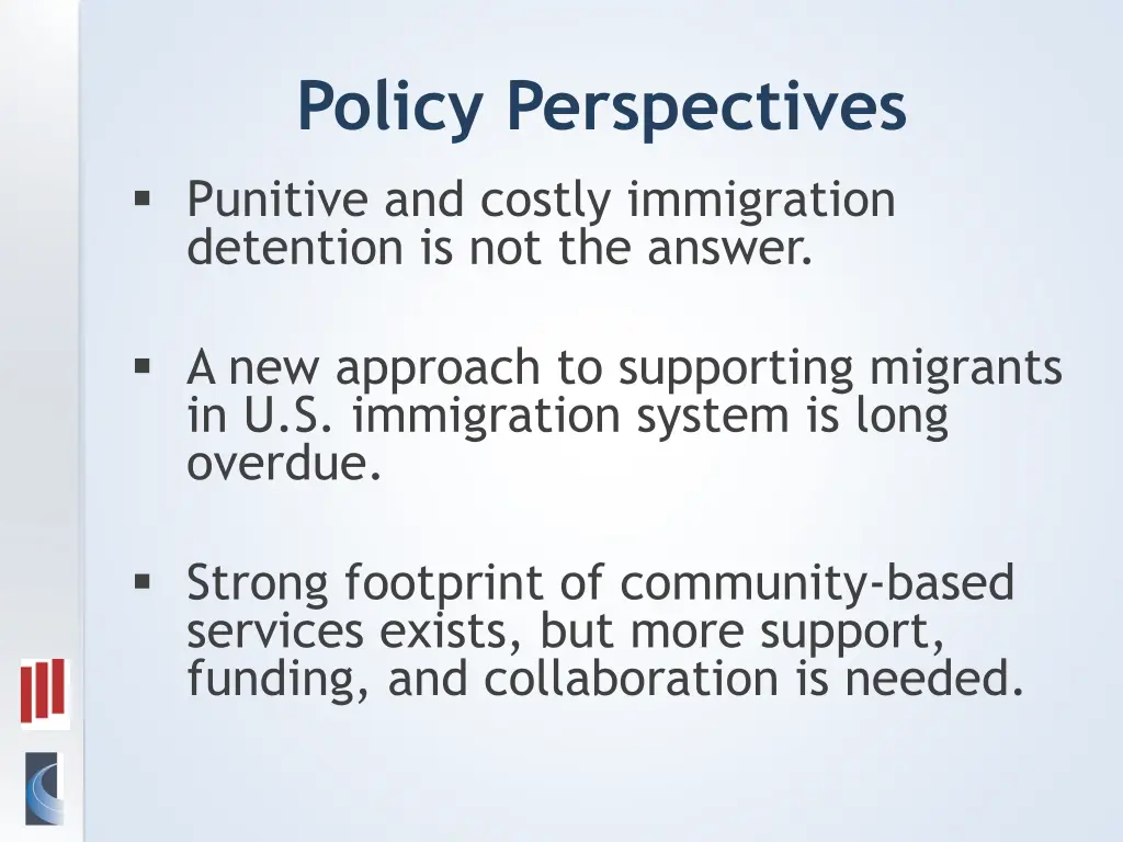 policy perspectives punitive and costly