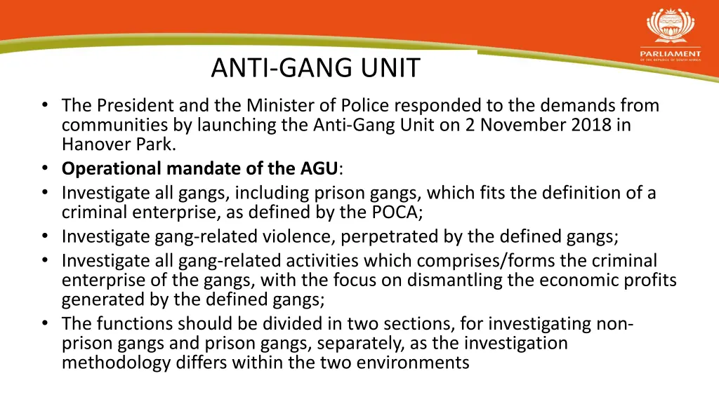 anti gang unit