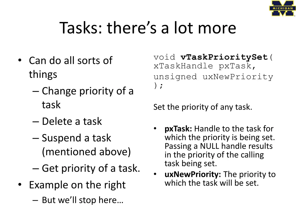 tasks there s a lot more