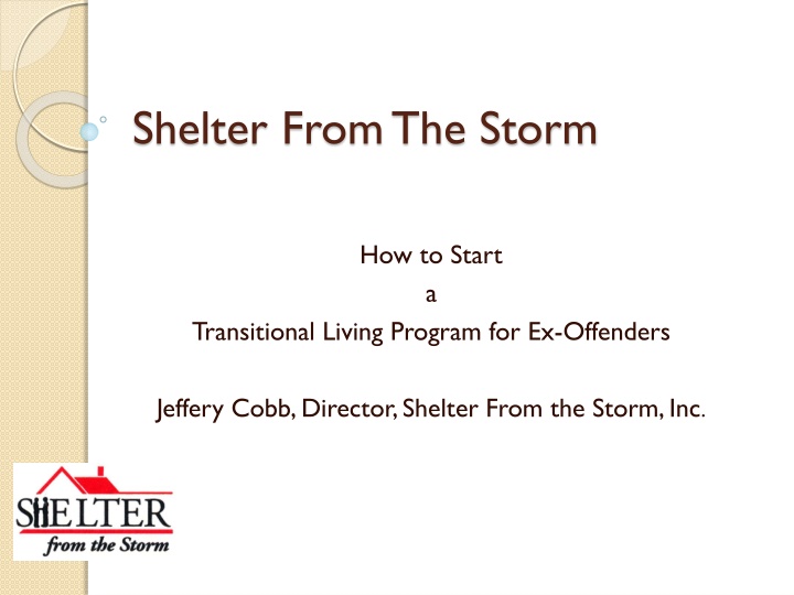 shelter from the storm