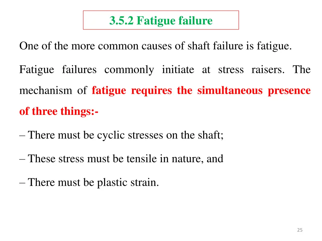 3 5 2 fatigue failure