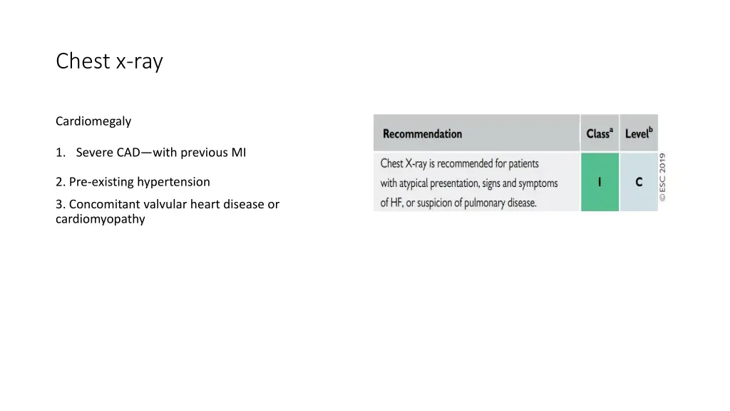 chest x ray