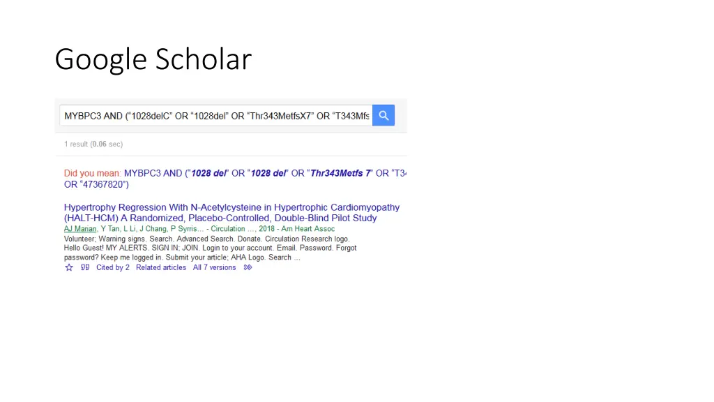 google scholar