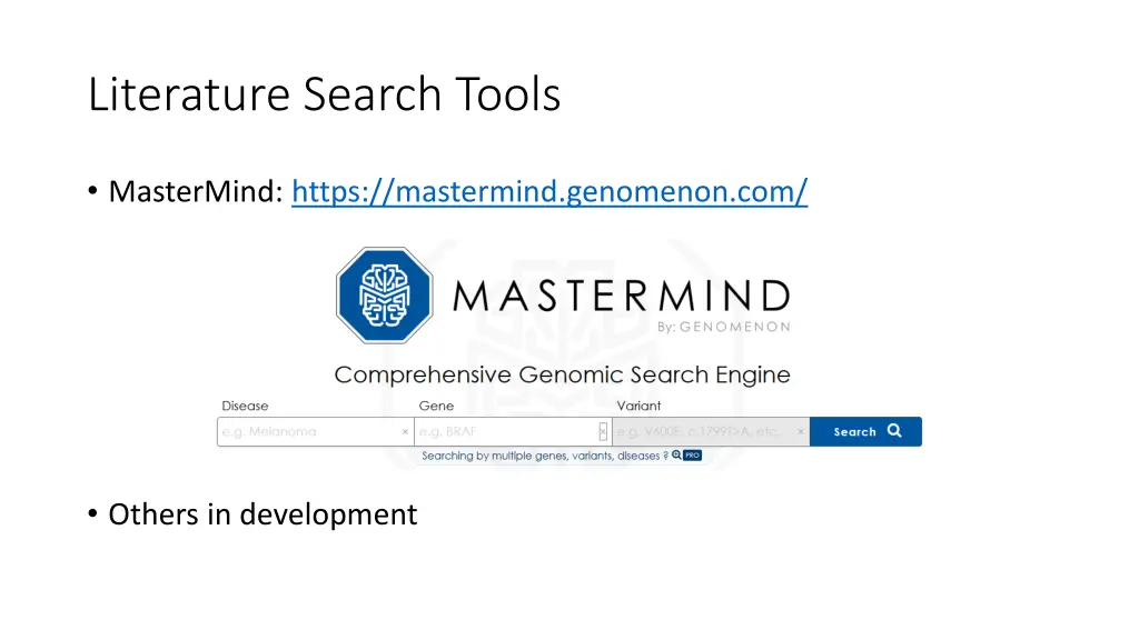 literature search tools