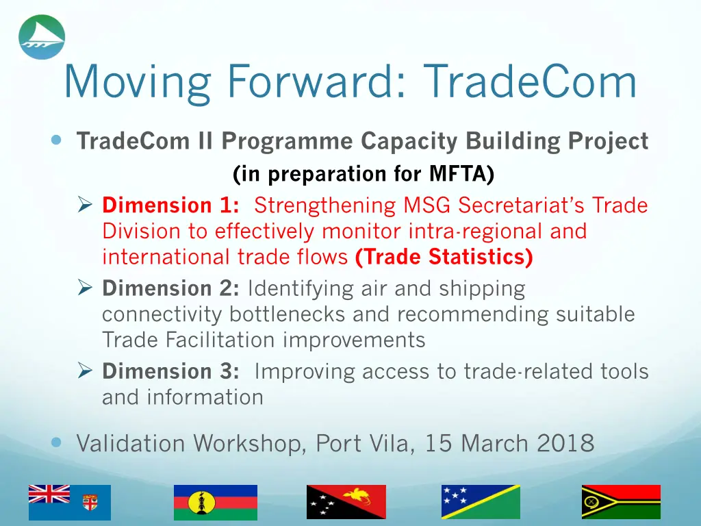 moving forward tradecom