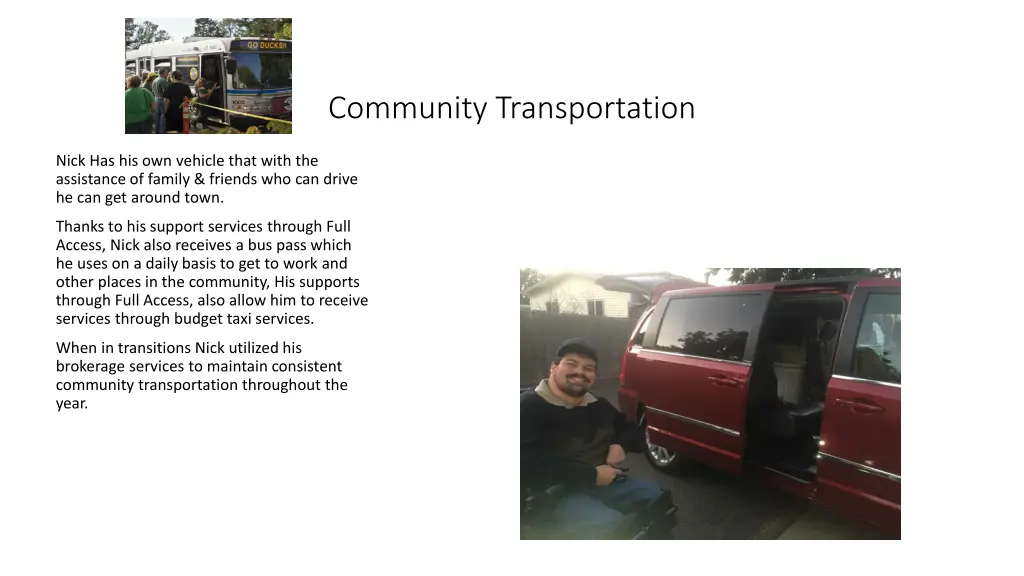 community transportation