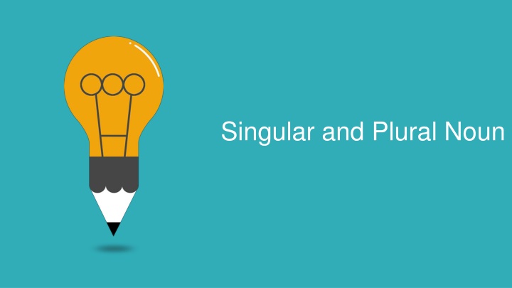 singular and plural noun