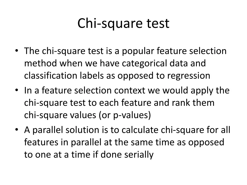 chi square test