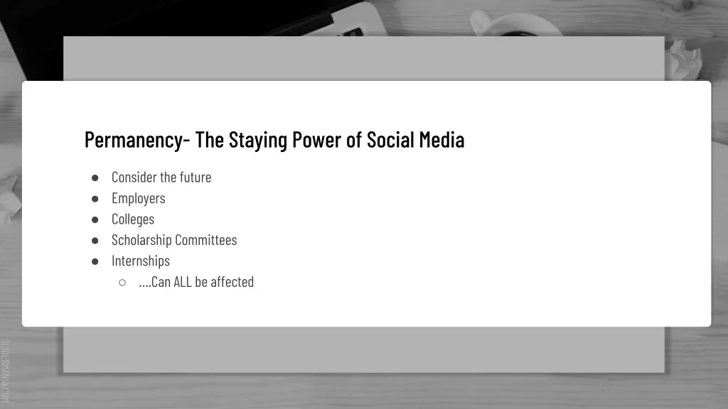 permanency the staying power of social media