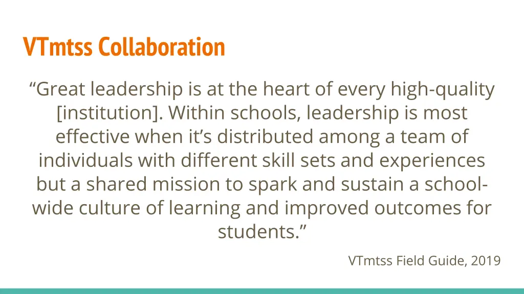 vtmtss collaboration