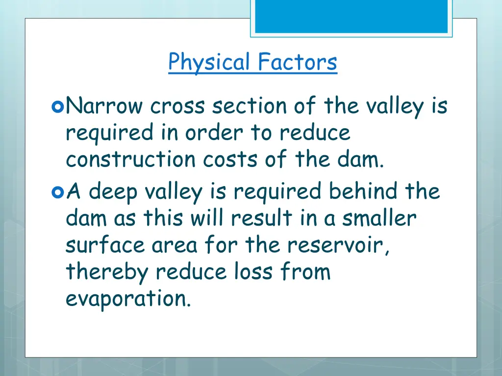 physical factors