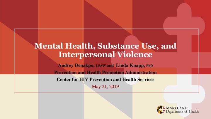 mental health substance use and interpersonal