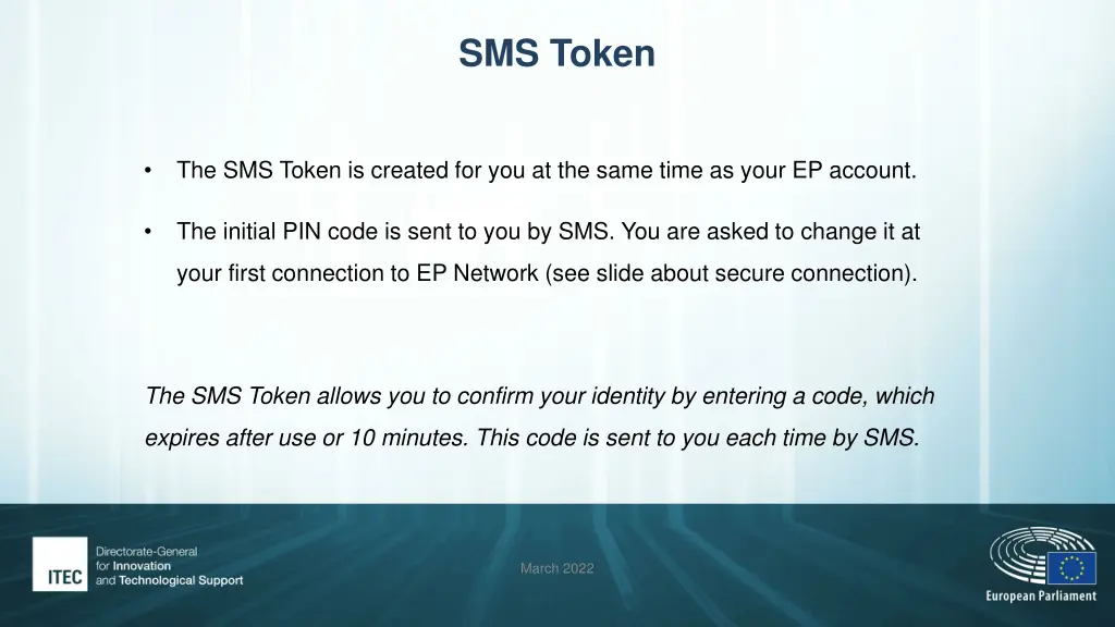 sms token