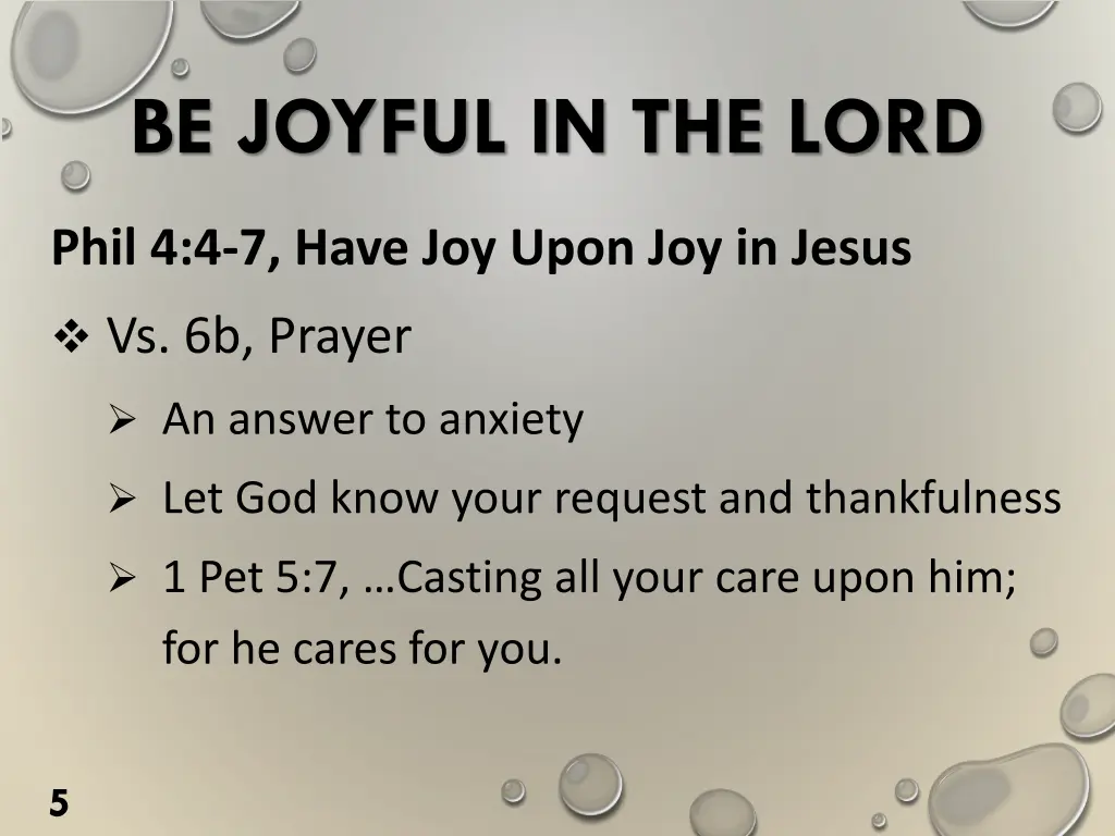 be joyful in the lord 3