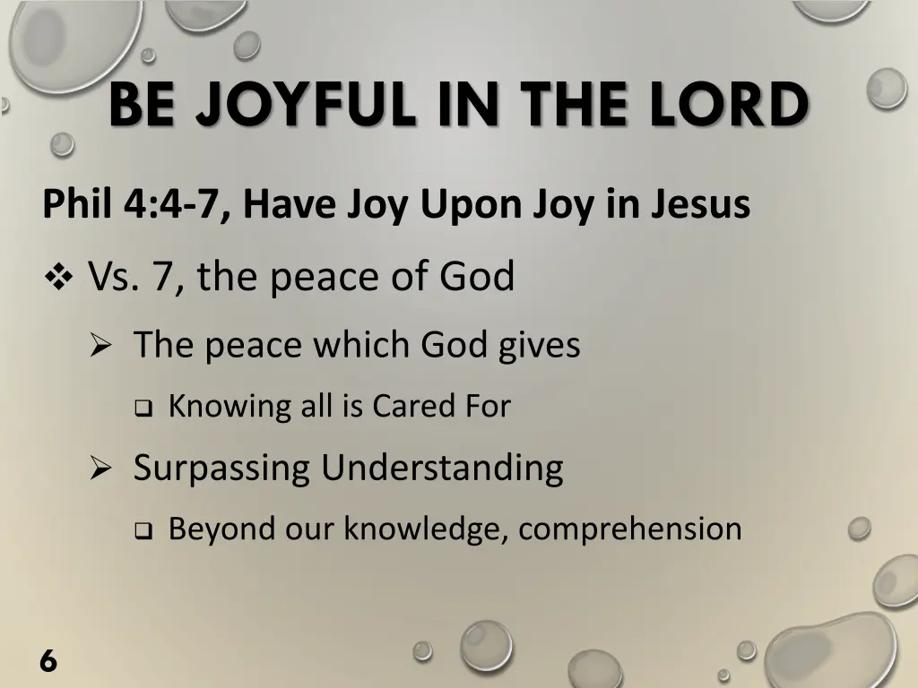 be joyful in the lord 4