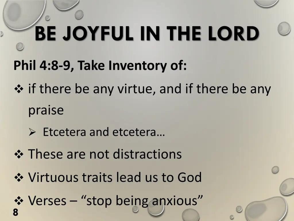 be joyful in the lord 6