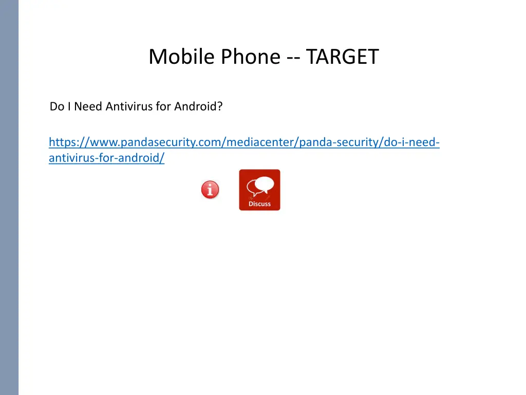 mobile phone target 1