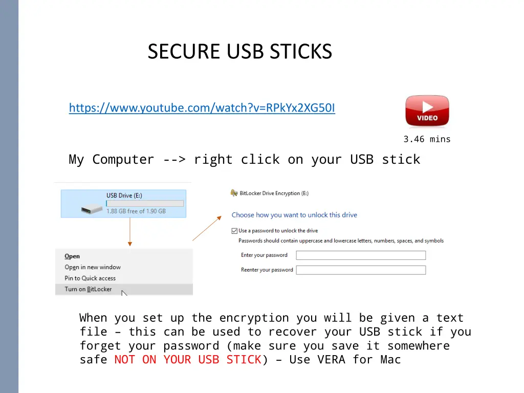 secure usb sticks