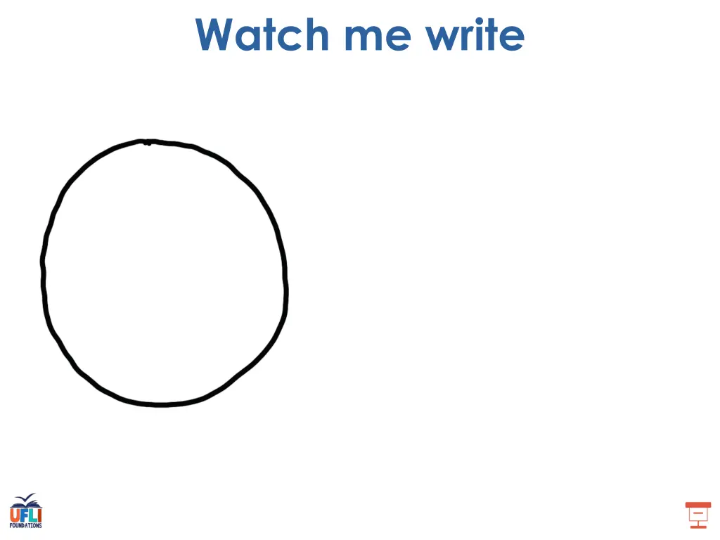 watch me write