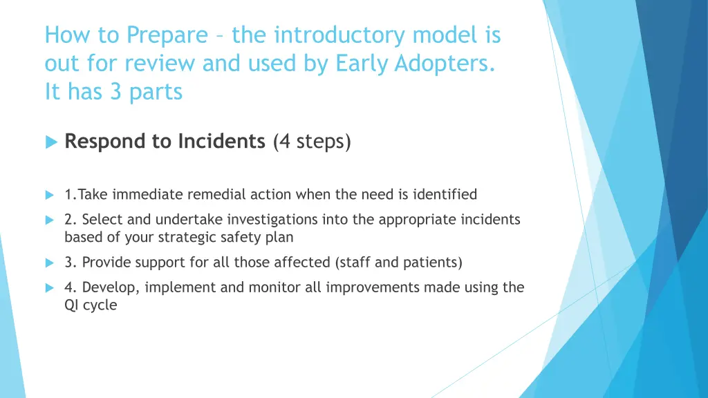 how to prepare the introductory model 1