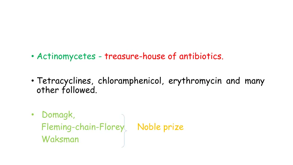 actinomycetes treasure house of antibiotics