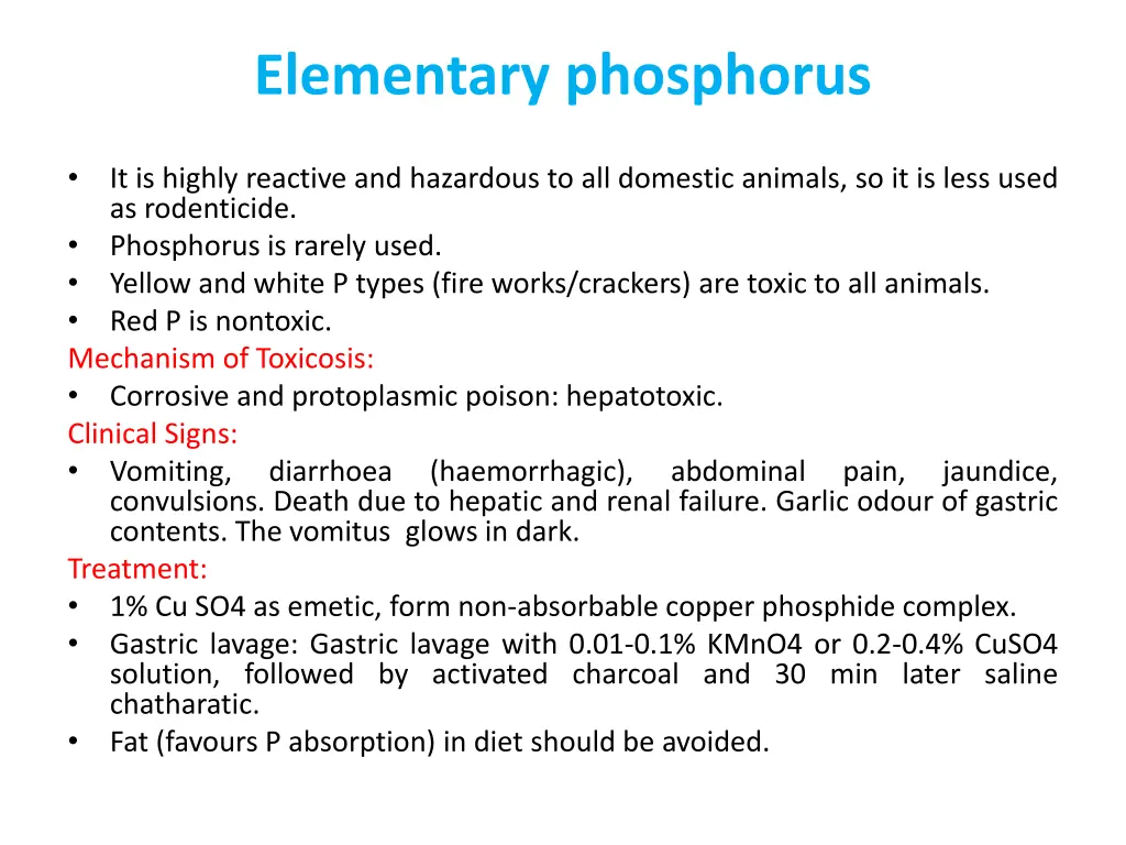 elementary phosphorus