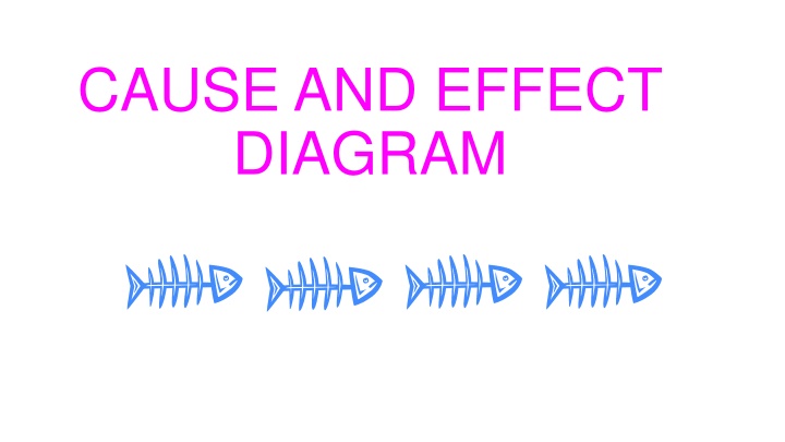 cause and effect diagram