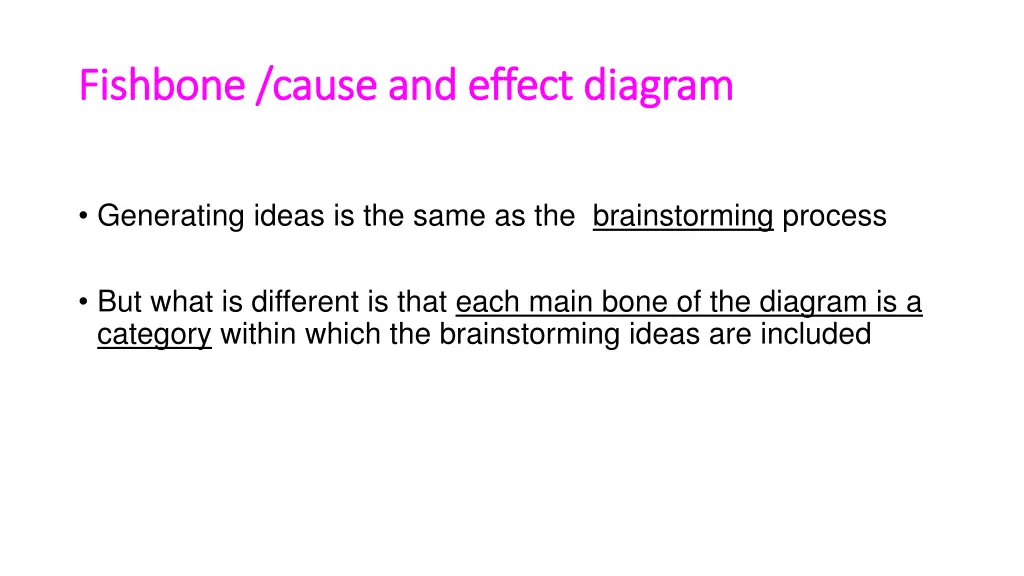 fishbone cause and effect diagram fishbone cause 1