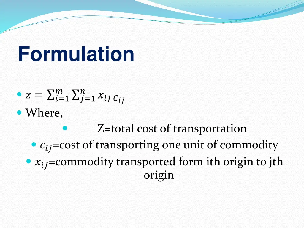 formulation