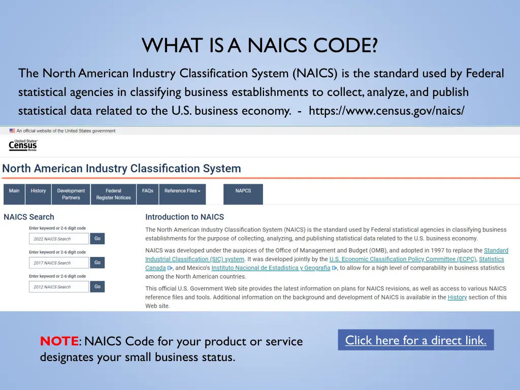 what is a naics code