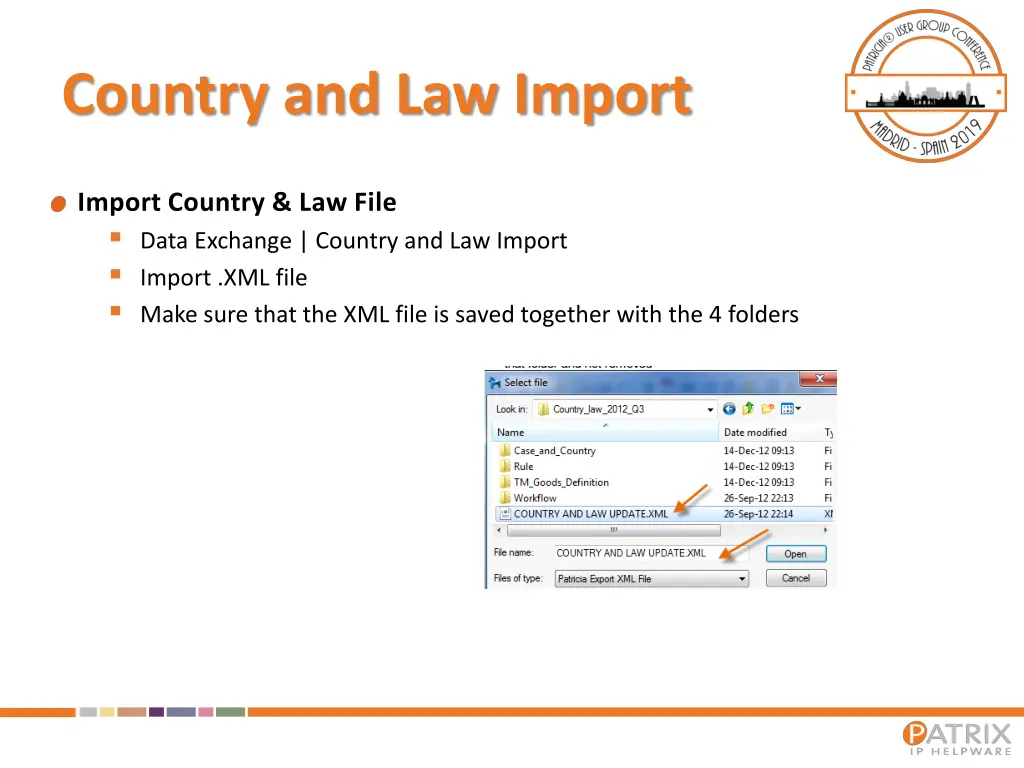 country and law import 5