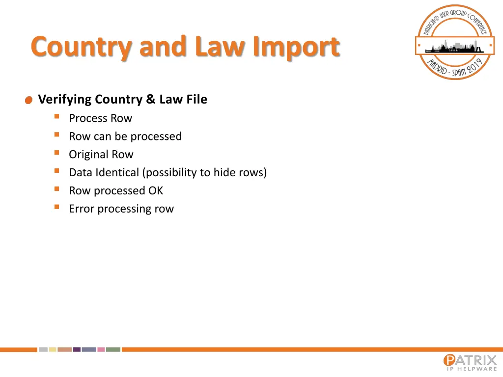 country and law import 7